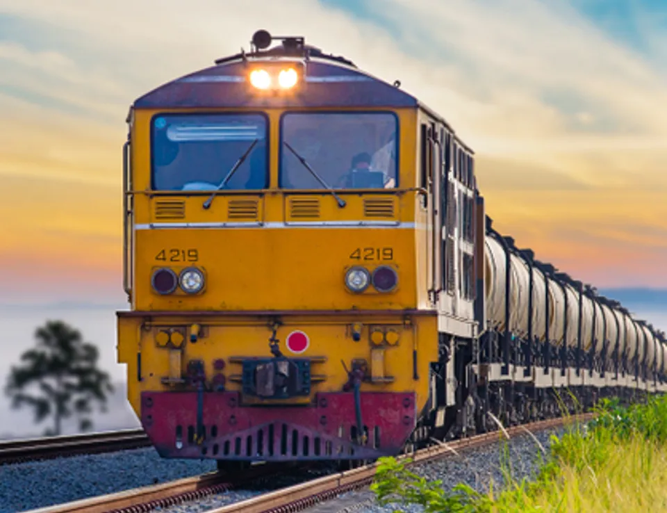 Canada rail freight train